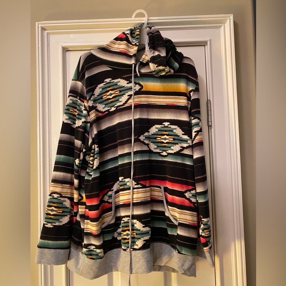 Aztec hoodie